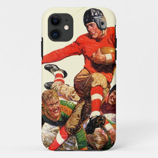 Football College Case-Mate iPhone Case (Achterkant)