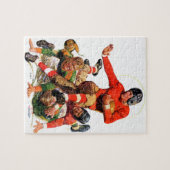 Football College Legpuzzel (Horizontaal)