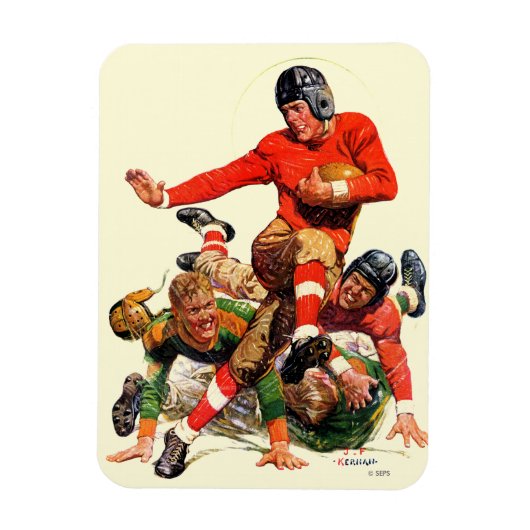 Football College Magneet (Verticaal)