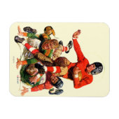 Football College Magneet (Horizontaal)