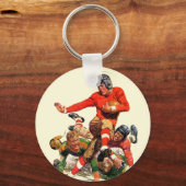 Football College Sleutelhanger (Voorkant)
