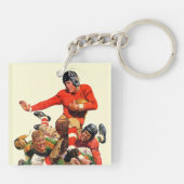 Football College Sleutelhanger (Achterkant)