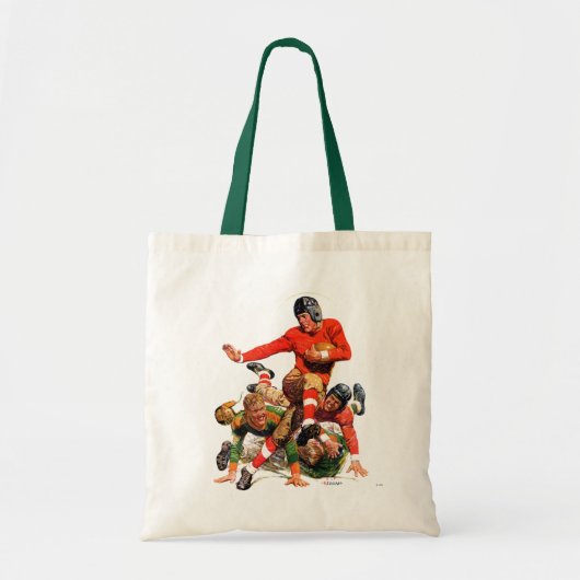 Football College Tote Bag (Voorkant)