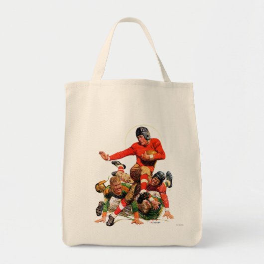 Football College Tote Bag (Voorkant)