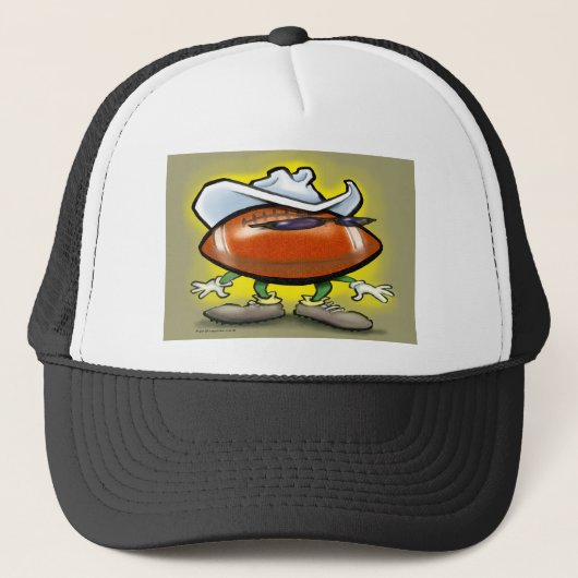 Football Cowboy Trucker Pet (Voorkant)