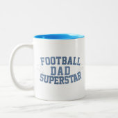 Football Dad Superstar Koffie Mok (Links)