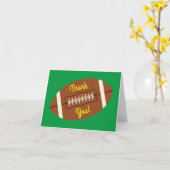 Football dank u kaart (Gele Bloem)