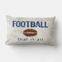 Football, dat is alles kussen