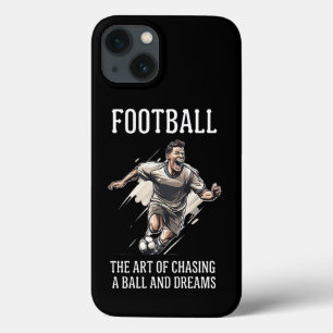 Football: De kunst van het jagen op een bal en dro Case-Mate iPhone Case