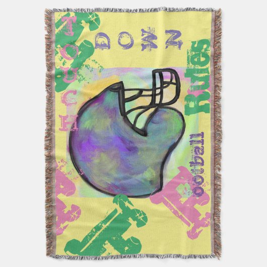 FOOTBALL DEKEN (Voorkant Verticaal)