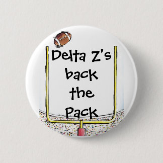 football, Delta Z'sbackthePack Ronde Button 5,7 Cm