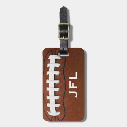 Football Design Bagagelabels (Voorkant verticaal)