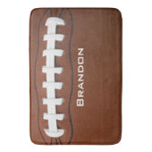 Football Design Bath Mat (Voorkant Verticaal)