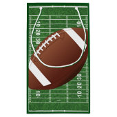 Football Design Cadeau Klein Cadeauzakje (Achterkant)