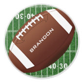 Football Design Ceramic Pull Pull of Knop (Voorkant)
