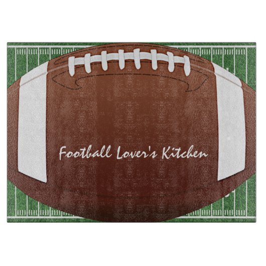 Football Design Cutting Board Snijplank (Voorkant)