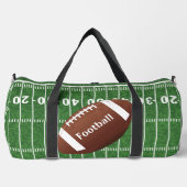 Football Design Duffel Bag Plunjezak (Voorkant)