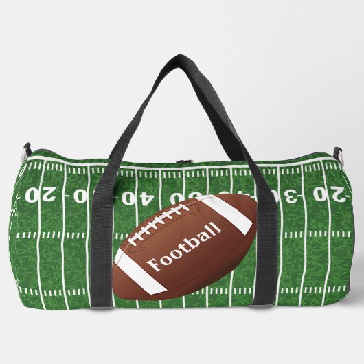 Football Design Duffel Bag Plunjezak (Voorkant)