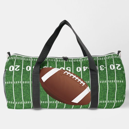Football Design Duffel Bag Plunjezak (Achterkant)
