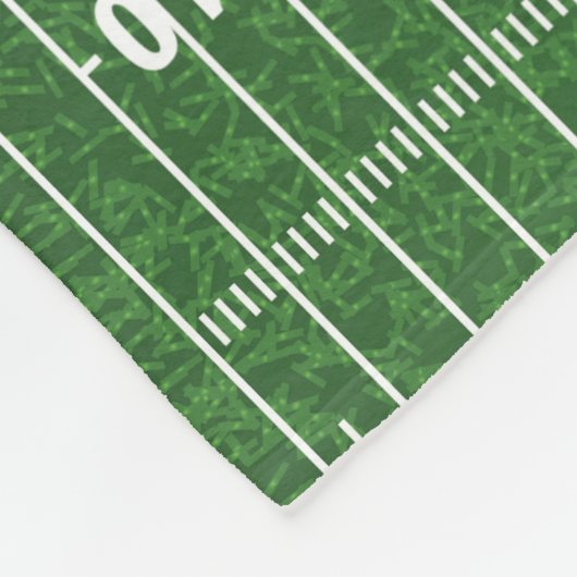 Football Design Fleece Blanket (Hoek)