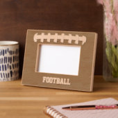 Football Design geëtst Afbeelding Lijst Gegraveerde Lijstjes (Links)