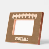 Football Design geëtst Afbeelding Lijst Gegraveerde Lijstjes (Links)