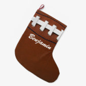 Football design - Grote kerstinslag Kerstsok (Voorkant (Hangend))