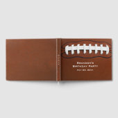 Football Design Guest Book Gastenboek (Volledig)
