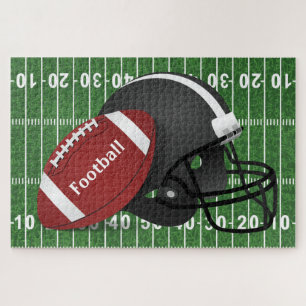 Football Design Jigzaag Puzzle Legpuzzel