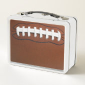 Football Design Metal Lunchbox (Achterkant)