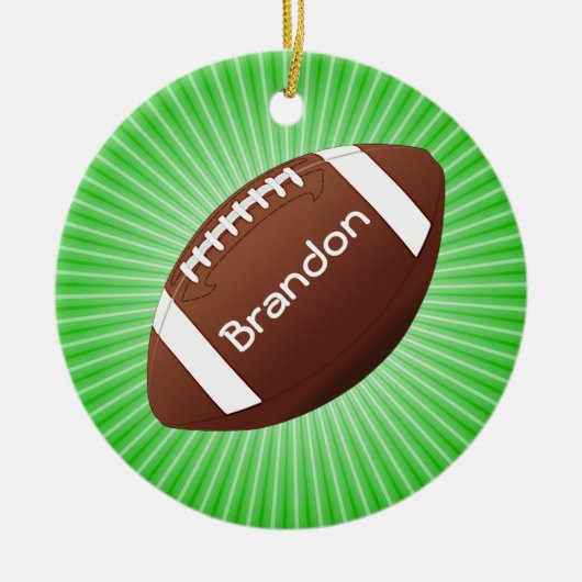 Football Design Ornament (Voorkant)