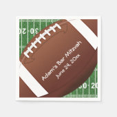 Football Design Paper Napkins Servetten (Voorkant)