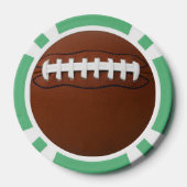 Football Design Poker Chips (Achterkant)
