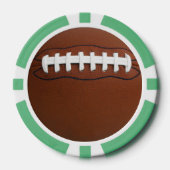 Football Design Poker Chips (Voorkant)