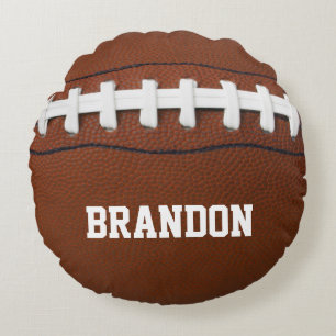 Football Design Round Pillow Rond Kussen