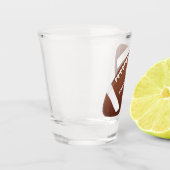 Football Design Shot Glass Glas (Links)