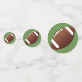 Football Design Table Confetti (Achterkanten)