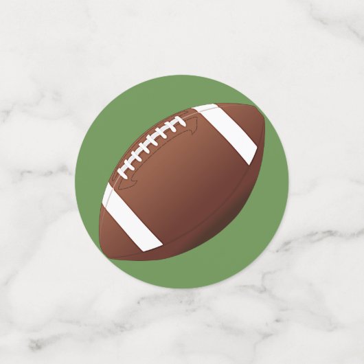 Football Design Table Confetti (Kleine voorkant)