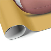 Football Design Wrapping Paper Cadeaupapier (Rol Hoek)