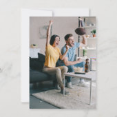 Football Diamond Save The Date (Achterkant)