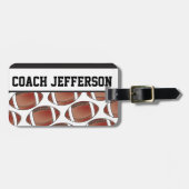 Football | DIY-tekst Bagagelabel (Voorkant horizontaal)