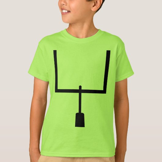 Football - Doel van het veld T-shirt (Voorkant)