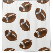 Football douchegordijn (Voorkant)