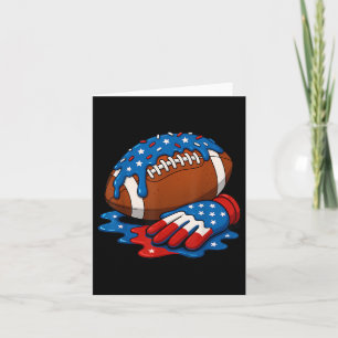 Football Drip WR Lineman QB RB DB Ice Cream 4e van Kaart