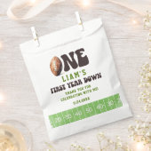 Football eerste jaar beneden dank u bedankzakje (Geknipt)