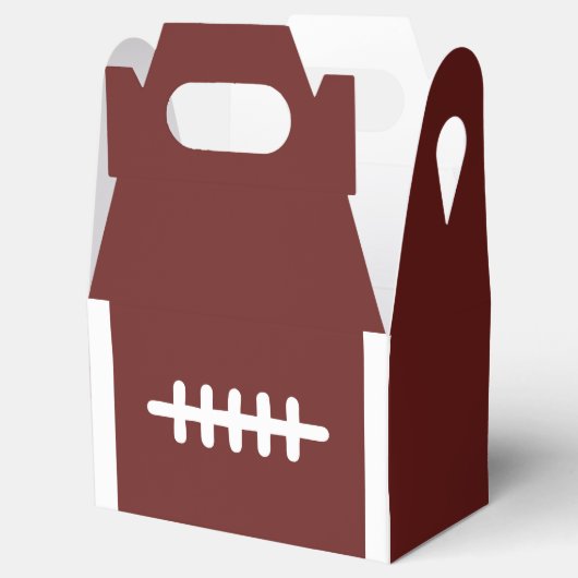 Football Eerste Jaar Down Verjaardag Bedankdoosjes (Geopend)