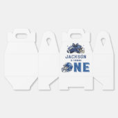 Football Eerste Verjaardag Favoriete Boxen Bedankdoosjes (Ongevouwen)