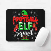 Football ELF Squad Fun Kerstmis ELF Football Play Muismat (Met muis)