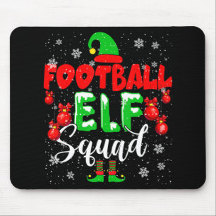 Football ELF Squad Fun Kerstmis ELF Football Play Muismat