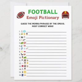 Football Emoji Pictionary spel